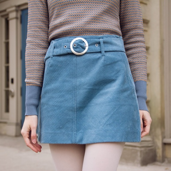 Zara Corduroy Skirt - Picture 4 of 14